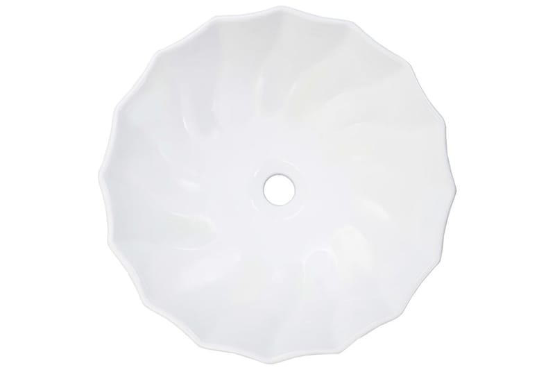 Handfat 46x17 cm keramik vit - Vit - Hus & renovering - Kök & bad - Badrum - Tvättställ & handfat - Enkelhandfat
