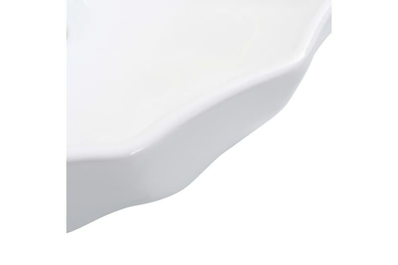 Handfat 46x17 cm keramik vit - Vit - Hus & renovering - Kök & bad - Badrum - Tvättställ & handfat - Enkelhandfat