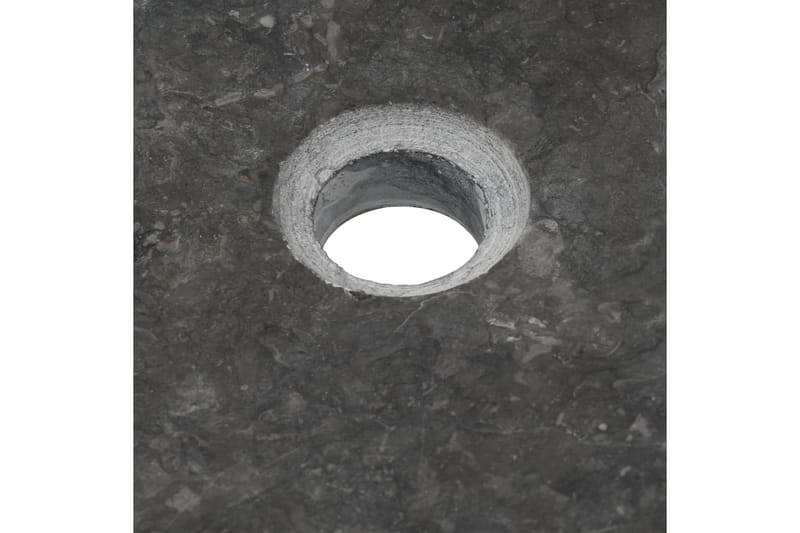 Handfat 50x35x12 cm marmor svart - Svart - Enkelhandfat