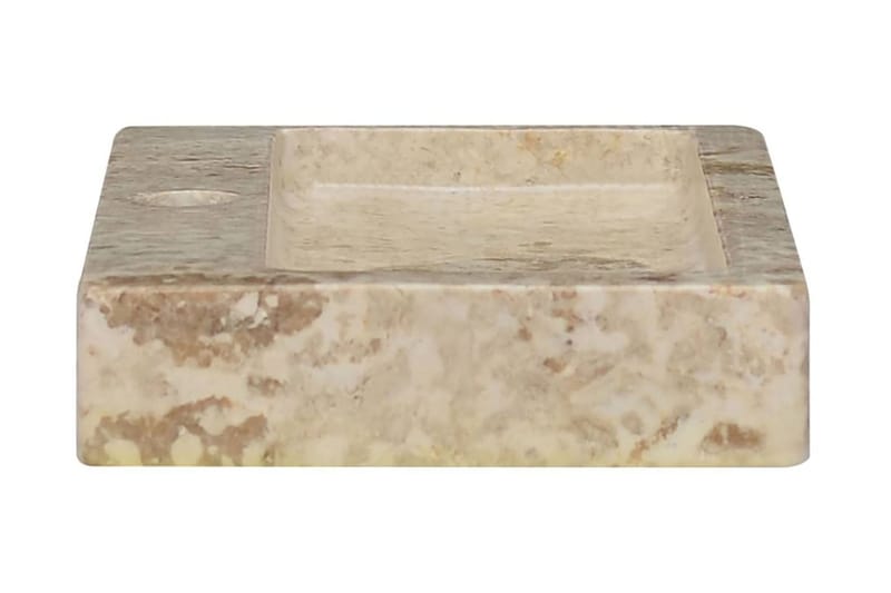 Handfat gräddvit 38x24x6,5 cm marmor - Vit - Hus & renovering - Kök & bad - Badrum - Tvättställ & handfat - Enkelhandfat