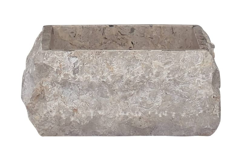 Handfat grå 30x30x13 cm marmor - Grå - Hus & renovering - Kök & bad - Badrum - Tvättställ & handfat - Enkelhandfat