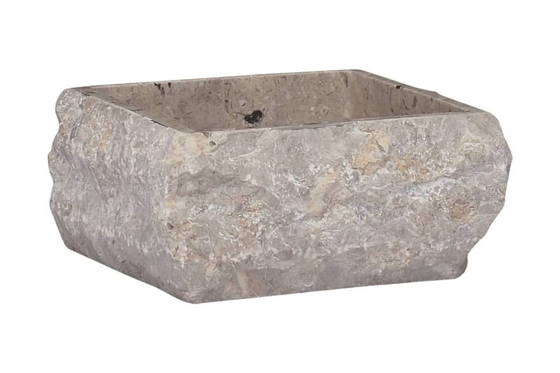 Handfat grå 30x30x13 cm marmor - Grå - Hus & renovering - Kök & bad - Badrum - Tvättställ & handfat - Enkelhandfat