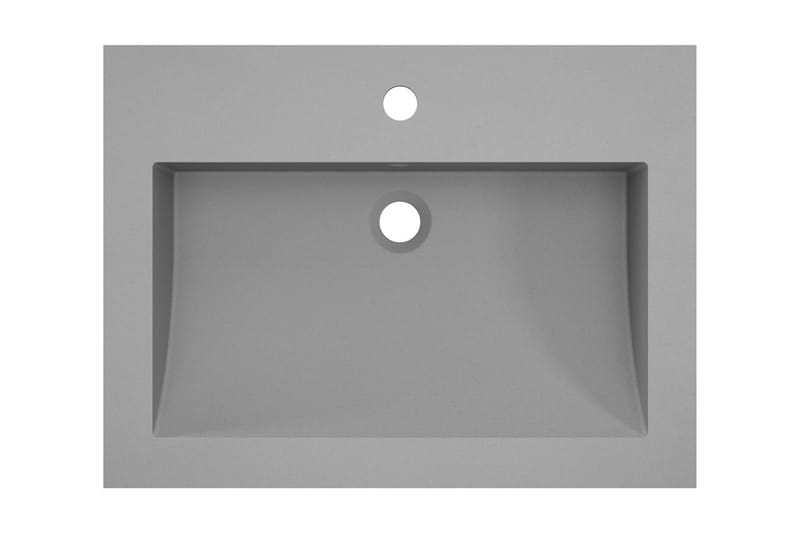 Handfat granit 600x450x120 mm grå - Grå - Hus & renovering - Kök & bad - Badrum - Tvättställ & handfat - Enkelhandfat