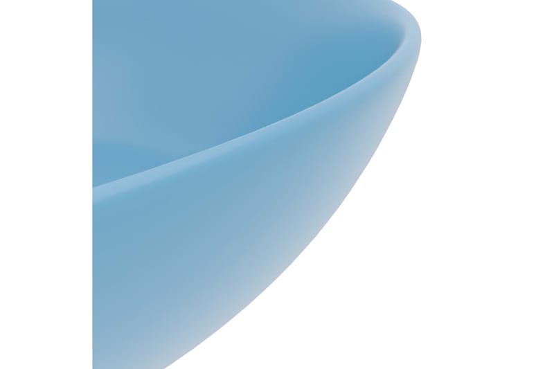 Handfat keramik ljusblå rund - Blå - Enkelhandfat