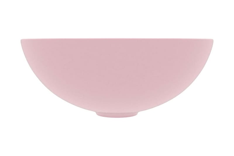 Handfat keramik matt rosa rund - Rosa - Hus & renovering - Kök & bad - Badrum - Tvättställ & handfat - Enkelhandfat