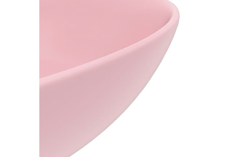 Handfat keramik matt rosa rund - Rosa - Hus & renovering - Kök & bad - Badrum - Tvättställ & handfat - Enkelhandfat