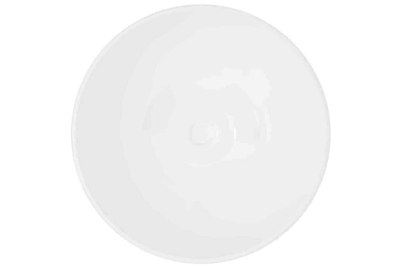 Handfat vit keramik rund - Vit - Hus & renovering - Kök & bad - Badrum - Tvättställ & handfat - Enkelhandfat