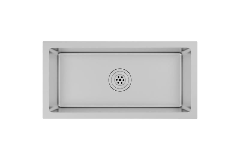 Handgjord diskho rostfritt stål - Silver - Hus & renovering - Kök & bad - Badrum - Tvättställ & handfat - Enkelhandfat