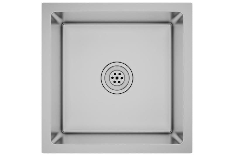 Handgjord diskho rostfritt stål - Silver - Hus & renovering - Kök & bad - Badrum - Tvättställ & handfat - Enkelhandfat