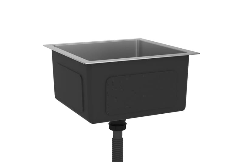 Handgjord diskho rostfritt stål - Silver - Hus & renovering - Kök & bad - Badrum - Tvättställ & handfat - Enkelhandfat