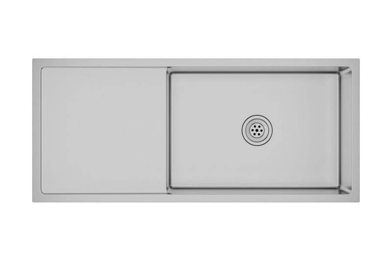 Handgjord diskho rostfritt stål - Silver - Hus & renovering - Kök & bad - Badrum - Tvättställ & handfat - Enkelhandfat