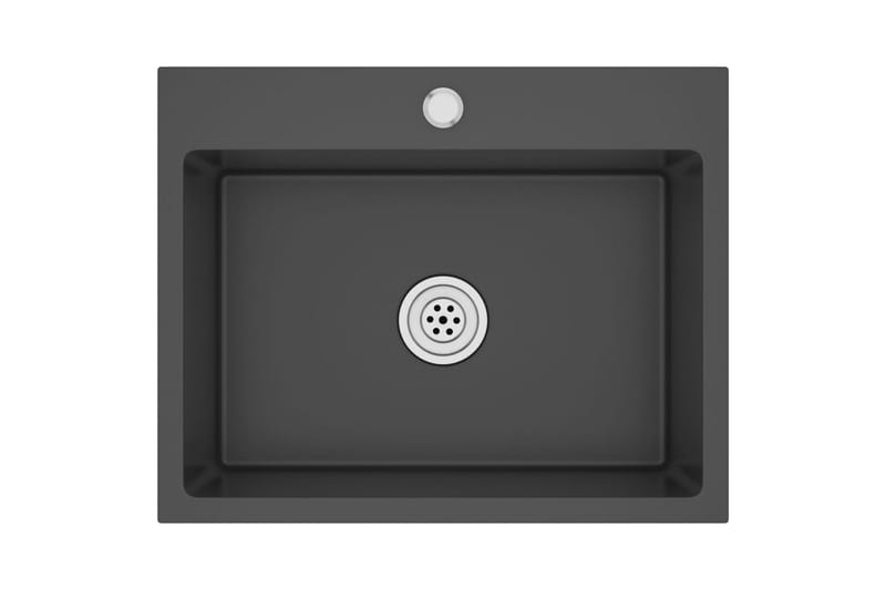 Handgjord diskho svart rostfritt stål - Svart - Hus & renovering - Kök & bad - Badrum - Tvättställ & handfat - Enkelhandfat