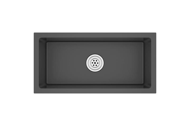 Handgjord diskho svart rostfritt stål - Svart - Hus & renovering - Kök & bad - Badrum - Tvättställ & handfat - Enkelhandfat