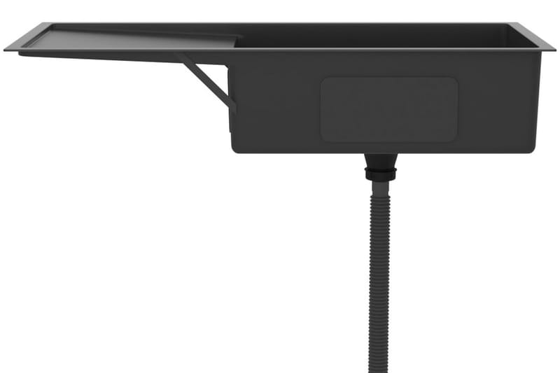 Handgjord diskho svart rostfritt stål - Svart - Hus & renovering - Kök & bad - Badrum - Tvättställ & handfat - Enkelhandfat