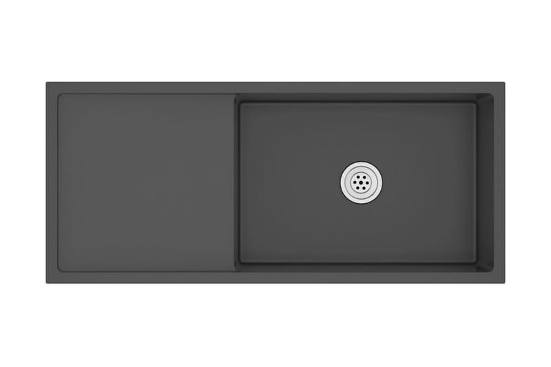 Handgjord diskho svart rostfritt stål - Svart - Hus & renovering - Kök & bad - Badrum - Tvättställ & handfat - Enkelhandfat