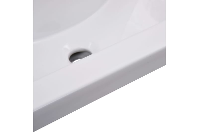 Inbyggt handfat 61x39,5x18,5 cm keramik vit - Vit - Hus & renovering - Kök & bad - Badrum - Tvättställ & handfat - Enkelhandfat