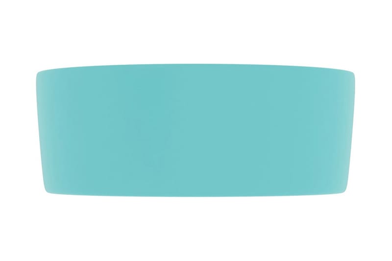Lyxigt runt handfat matt ljusgrön 40x15 cm keramik - Grön - Hus & renovering - Kök & bad - Badrum - Tvättställ & handfat - Enkelhandfat
