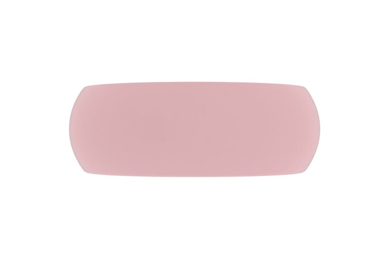 Lyxigt runt handfat matt rosa 40x15 cm keramik - Rosa - Hus & renovering - Kök & bad - Badrum - Tvättställ & handfat - Enkelhandfat