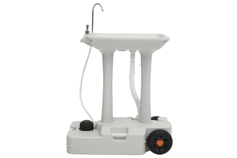 Portabelt campinghandfat med tvålpump 35 L - Grå - Hus & renovering - Kök & bad - Badrum - Tvättställ & handfat - Enkelhandfat