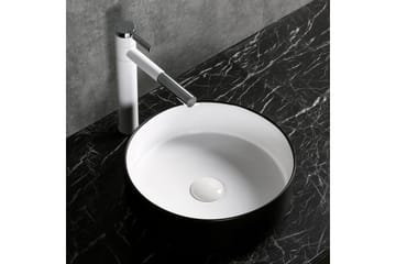 Runt handfat 36cm Svart - Hus & renovering - Kök & bad - Badrum - Tvättställ & handfat - Enkelhandfat