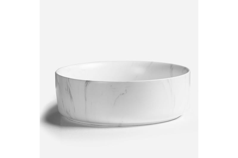 Runt tvättställ 36cm Vit - Hus & renovering - Kök & bad - Badrum - Tvättställ & handfat - Enkelhandfat