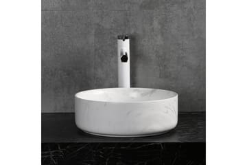 Runt tvättställ 36cm Vit - Hus & renovering - Kök & bad - Badrum - Tvättställ & handfat - Enkelhandfat