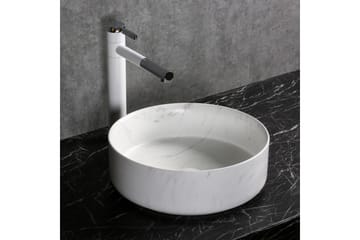 Runt tvättställ 36cm Vit - Hus & renovering - Kök & bad - Badrum - Tvättställ & handfat - Enkelhandfat