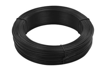 Stagtråd 250 m 2,3/3,8 mm stål antracit