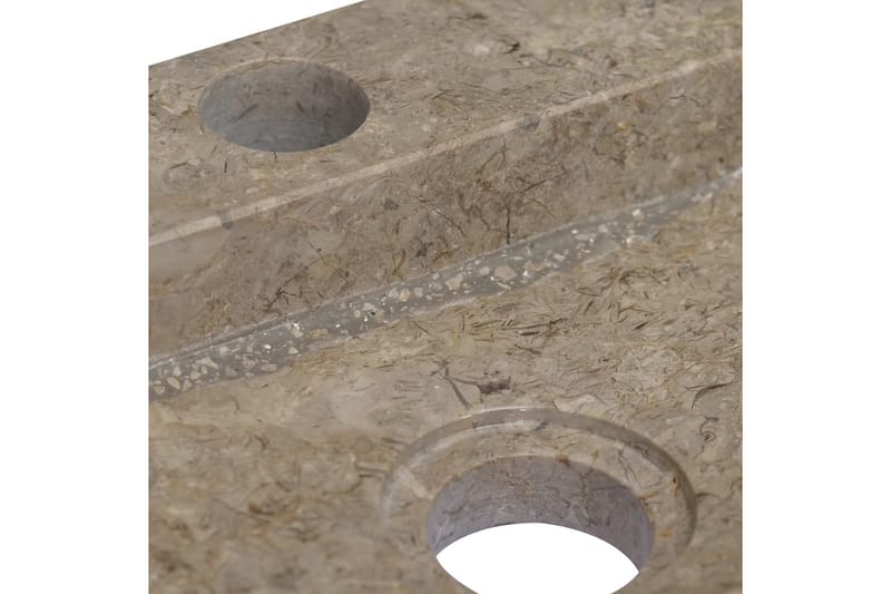 Handfat grå 38x24x6,5 cm marmor - Grå - Hus & renovering - Kök & bad - Badrum - Tvättställ & handfat - Enkelhandfat