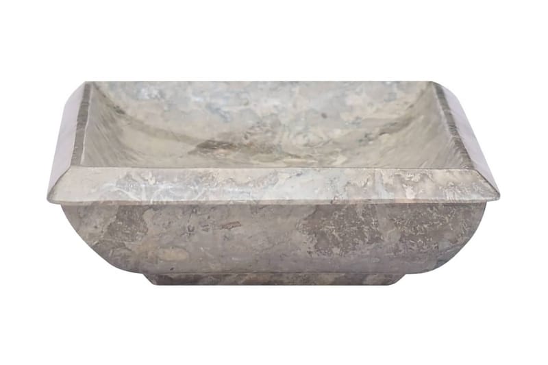 Handfat grå 50x35x10 cm marmor - Grå - Hus & renovering - Kök & bad - Badrum - Tvättställ & handfat - Enkelhandfat