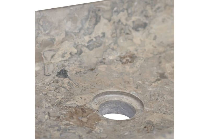 Handfat grå 50x35x10 cm marmor - Grå - Hus & renovering - Kök & bad - Badrum - Tvättställ & handfat - Enkelhandfat