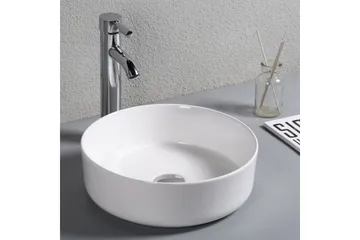 Rosanne Handfat Rund Keramik - Hus & renovering - Kök & bad - Badrum - Tvättställ & handfat - Enkelhandfat