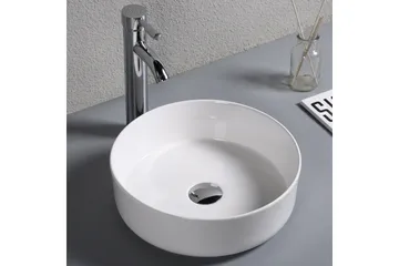 Rosanne Handfat Rund Keramik - Hus & renovering - Kök & bad - Badrum - Tvättställ & handfat - Enkelhandfat