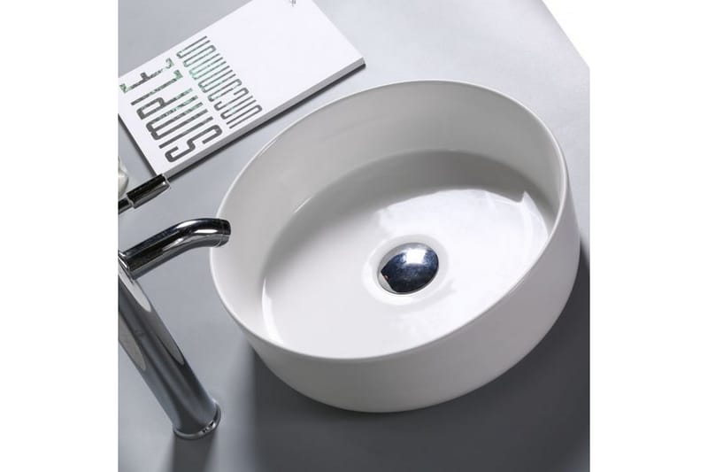Rosanne Handfat Rund Keramik - Hus & renovering - Kök & bad - Badrum - Tvättställ & handfat