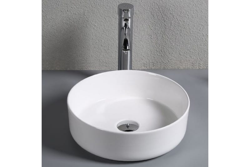 Rosanne Handfat Rund Keramik - Hus & renovering - Kök & bad - Badrum - Tvättställ & handfat