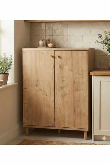 Belvo Multifunktionsskåp 60x85x30 cm - Sapphire Oak - Hus & renovering - Kök & bad - Kök & tvättstuga