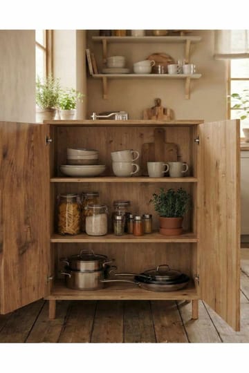 Belvo Multifunktionsskåp 60x85x30 cm - Sapphire Oak - Hus & renovering - Kök & bad - Kök & tvättstuga