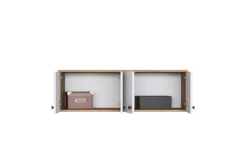 Calros Hörnskåp - Valnöt/Vit - Hus & renovering - Kök & bad - Kök & tvättstuga