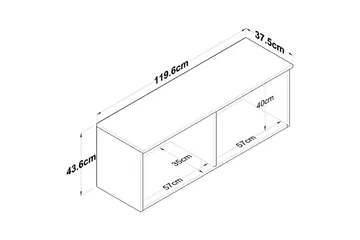 Calros Hörnskåp - Vit - Hus & renovering - Kök & bad - Kök & tvättstuga