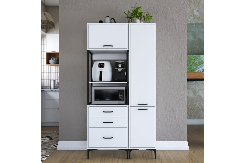 Eligius Högskåp - Vit - Hus & renovering - Kök & bad - Kök & tvättstuga