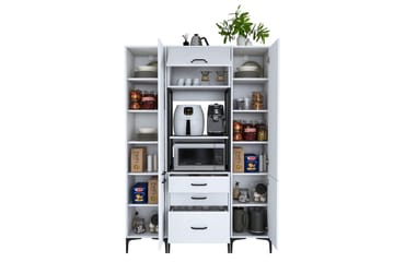 Eligius Högskåp - Vit - Hus & renovering - Kök & bad - Kök & tvättstuga