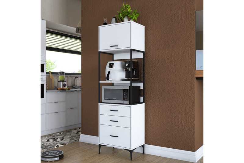 Eligius Högskåp - Vit - Hus & renovering - Kök & bad - Kök & tvättstuga
