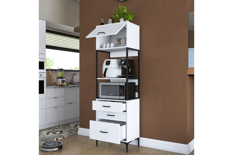 Eligius Högskåp - Vit - Hus & renovering - Kök & bad - Kök & tvättstuga
