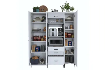 Eligius Högskåp - Vit - Hus & renovering - Kök & bad - Kök & tvättstuga