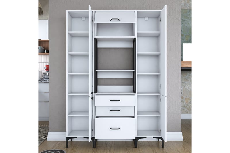 Eligius Högskåp - Vit - Hus & renovering - Kök & bad - Kök & tvättstuga