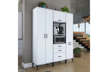 Eligius Högskåp - Vit - Hus & renovering - Kök & bad - Kök & tvättstuga