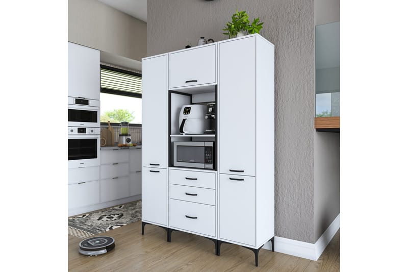 Eligius Högskåp - Vit - Hus & renovering - Kök & bad - Kök & tvättstuga