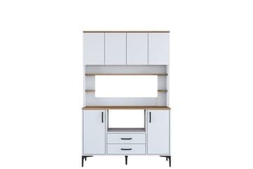 Eligius Högskåp - Vit/Valnöt - Hus & renovering - Kök & bad - Kök & tvättstuga