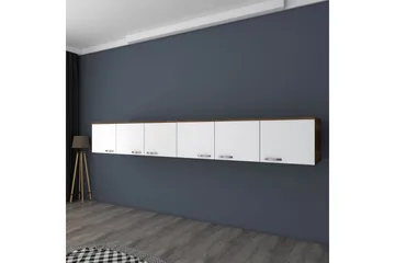 Ervon Väggskiva 243x243 cm - Valnöt/Vit - Hus & renovering - Kök & bad - Kök & tvättstuga