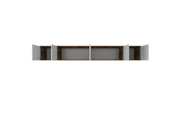 Ervon Väggskiva 243x243 cm - Valnöt/Vit - Hus & renovering - Kök & bad - Kök & tvättstuga